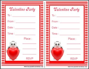 valentines party invitation