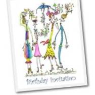 Free Printable Birthday Invitation Card