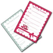 Free Printable Tea Party Invitations