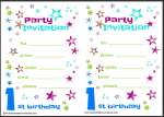 1st Birthday Party Invitations thumbnail