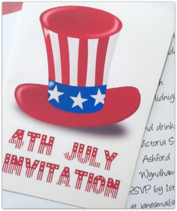 4th of July Invitations - Printable Invites