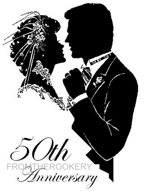 50th Anniversary Invitation - Free Printable Card