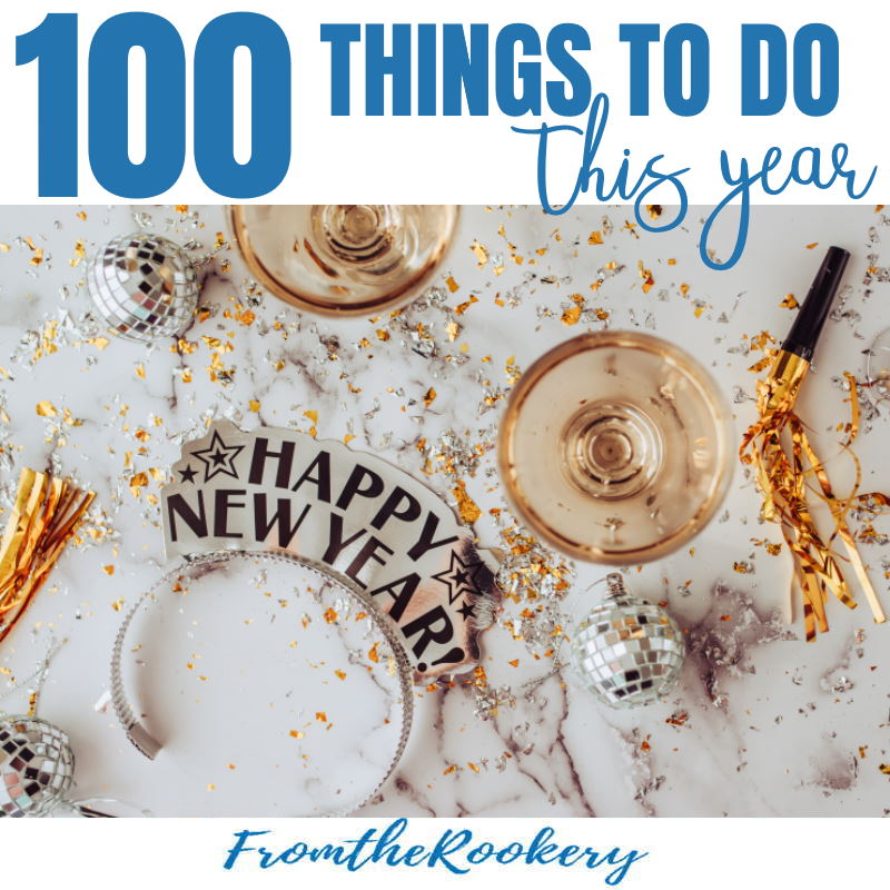 100 things to do this year