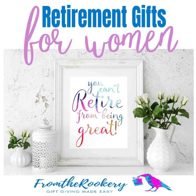 Retirement Gifts for Women