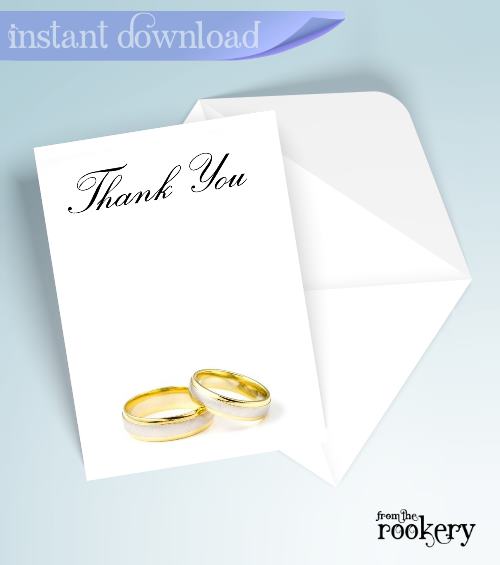 Anniversary Thank You Cards