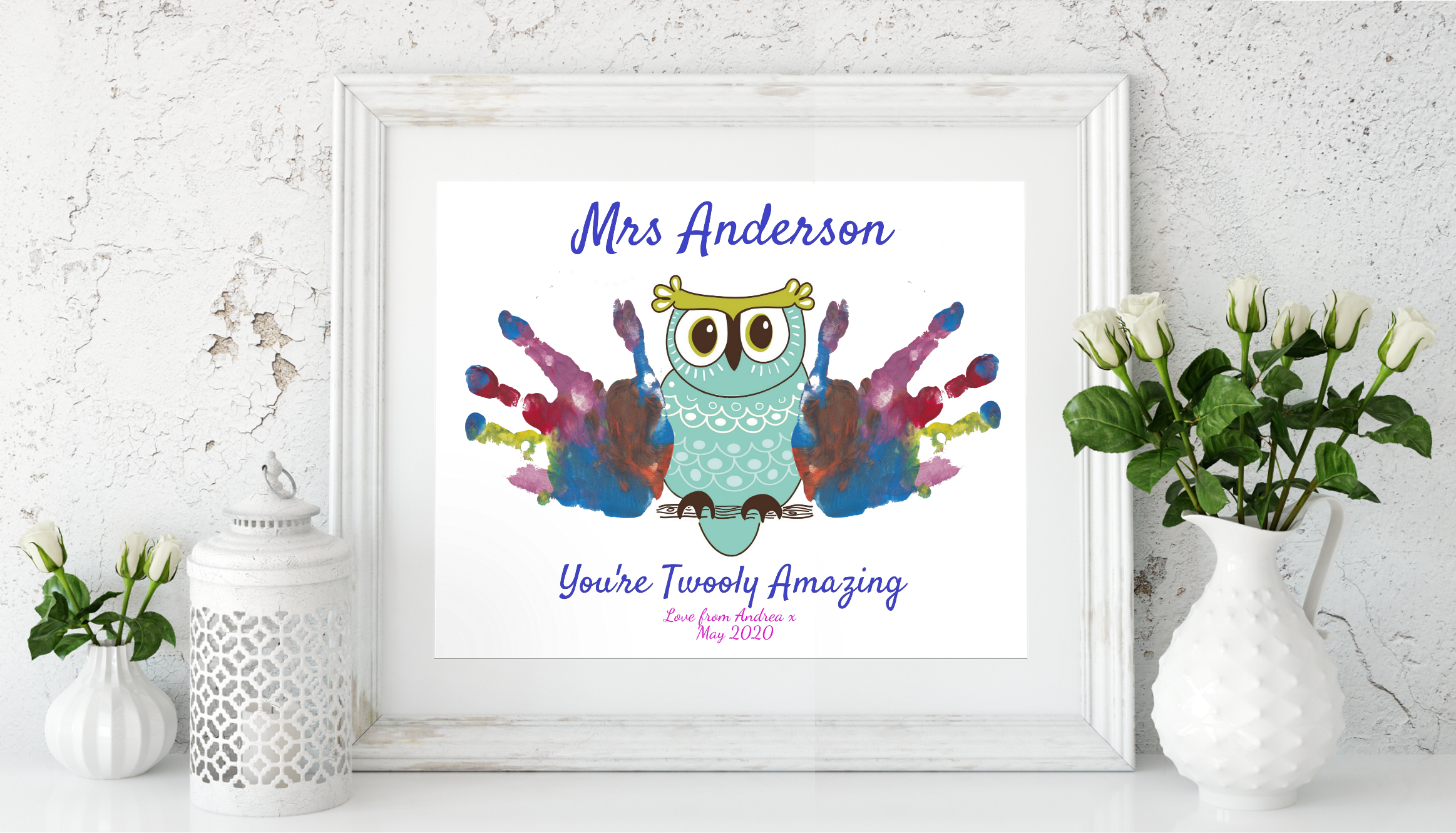 Teacher Appreciation Owl Gift