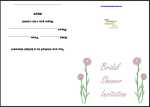 Bridal Shower printable invitations thumbnail