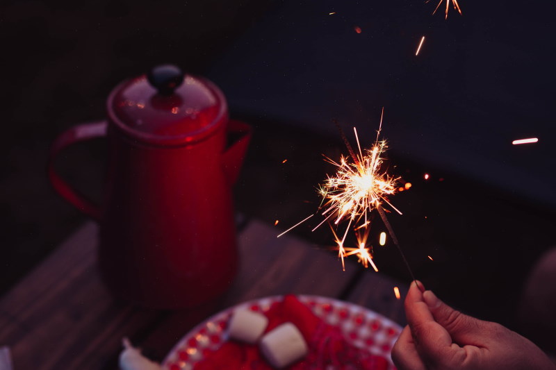 Celebrate New Year Sparkler