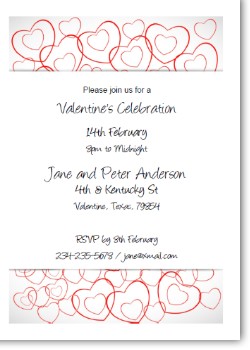 valentines invites