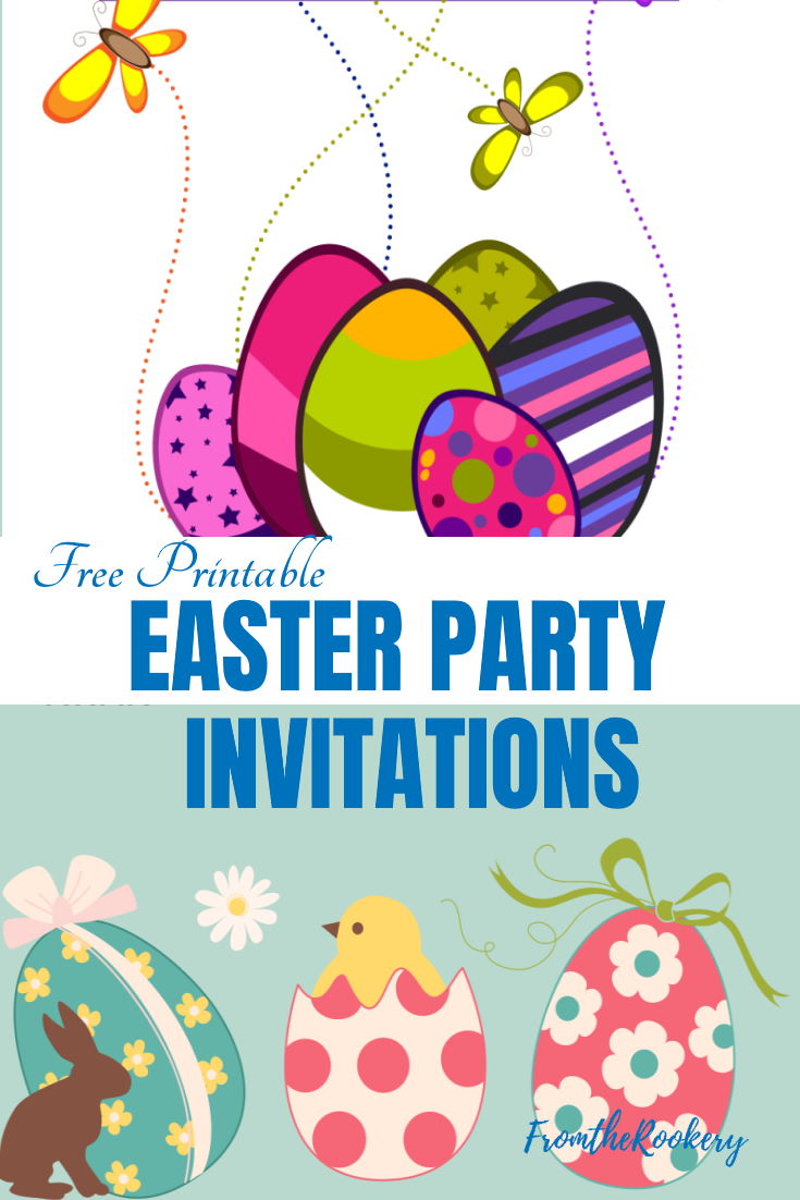 Printable Easter Party Invitations