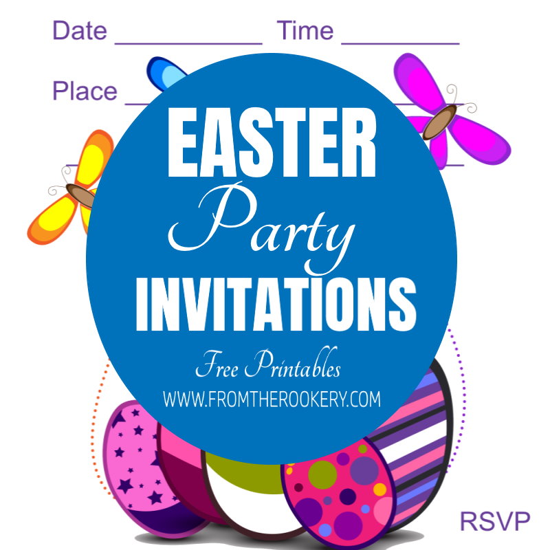 Easter Party Invitations