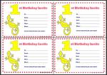 First Birthday Invitations thumbnail