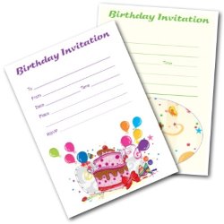 Free Birthday Invitations for Kids - Printable Invites