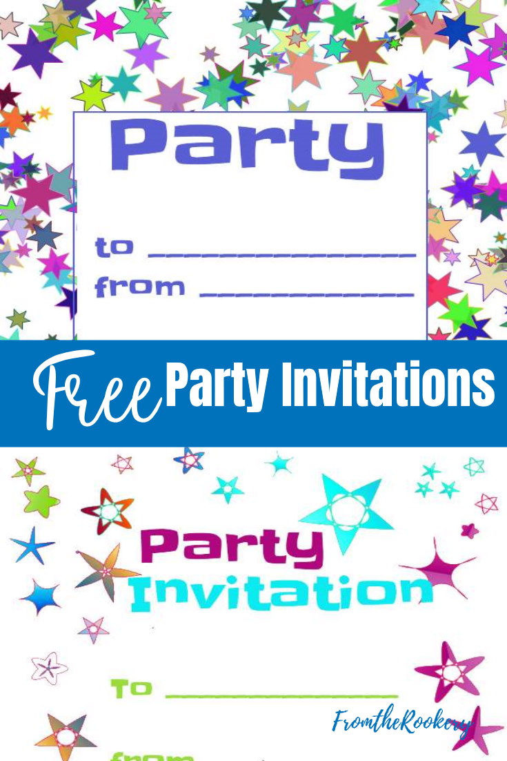 Free Party Invitations