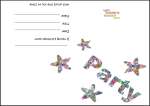 Free printable birthday party invitations thumbnail