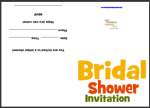 Free Printable Bridal invitations thumbnail