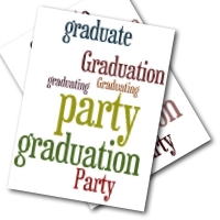 Graduation Party Invite Cards