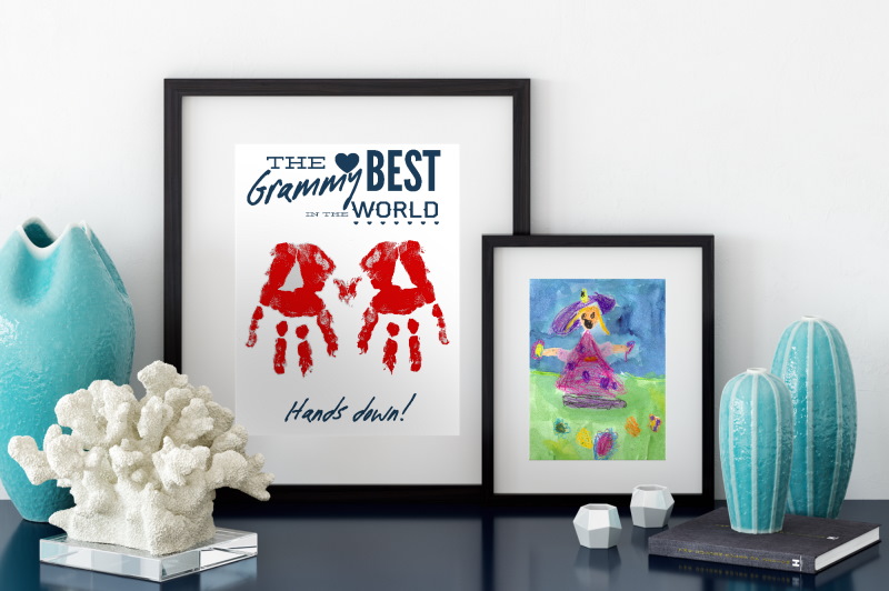 Handprint Art - Best Grandma Ever