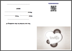 Indian Wedding Invite Card