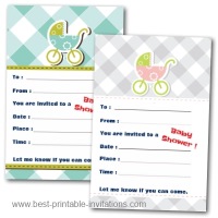 invitations for baby shower