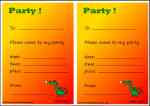 Kids birthday invitation thumbnail