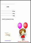 Kids  Birthday Party invitations thumbnail - Invitations for a Girl