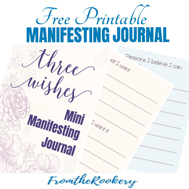 Free Printable Manifesting Journal