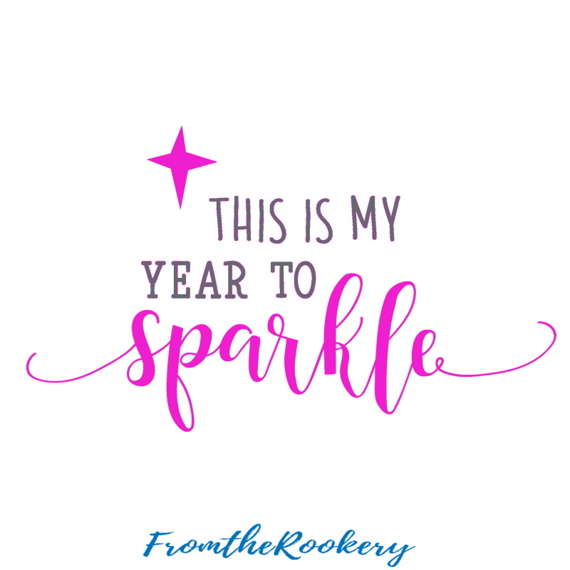 This is my year to sparkle