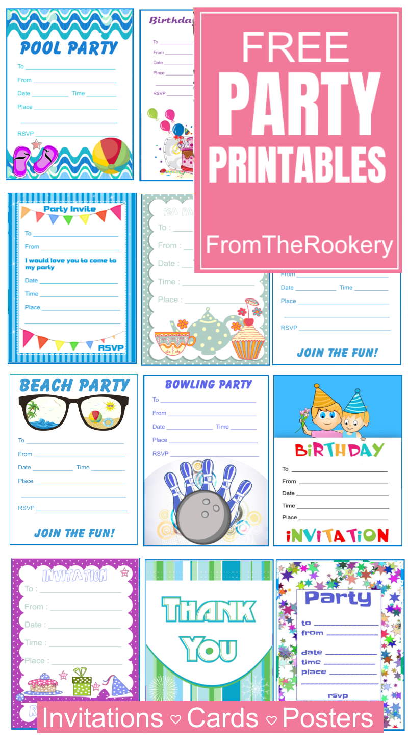 Party Printables