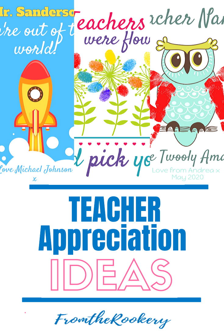 Teacher Gifts - Personalized Teacher appreciation ideas including ideas for male teachers.