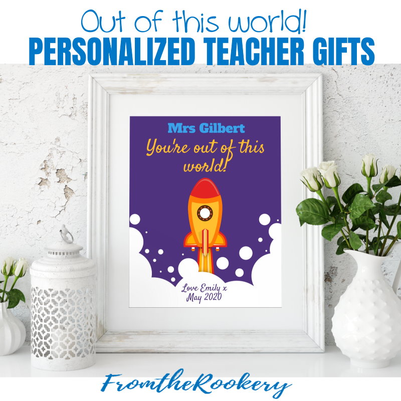 Personalised teacher gifts