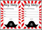 Pirate Birthday Party Invitation thumbnail