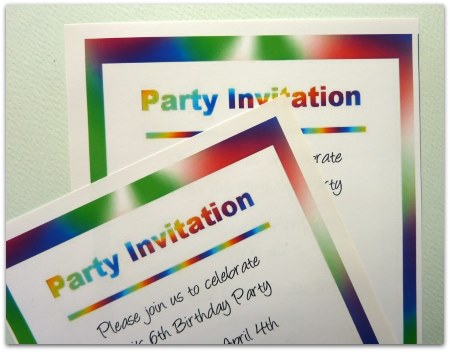 Free Printable Birthday Party Invitation