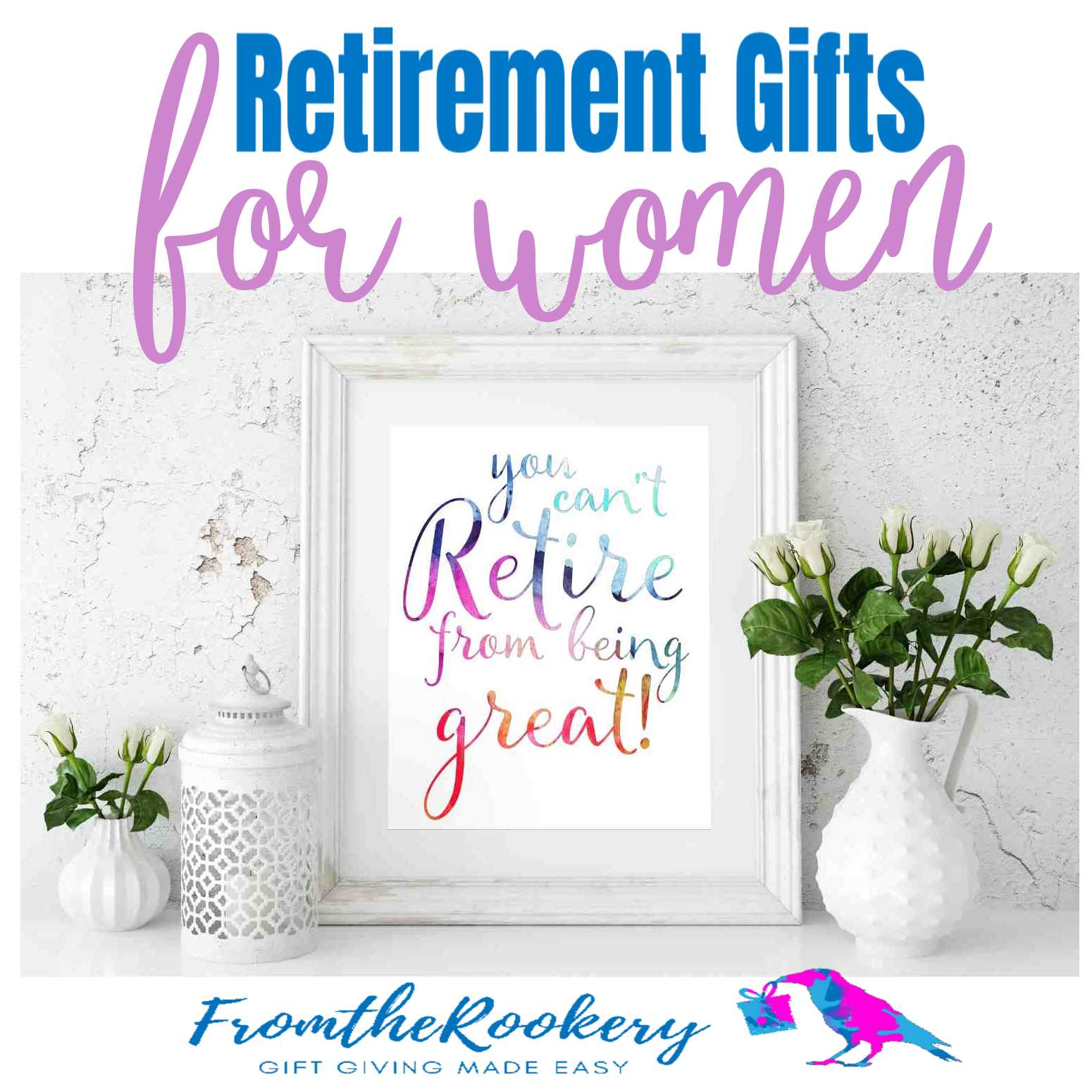 retirement gifts for women