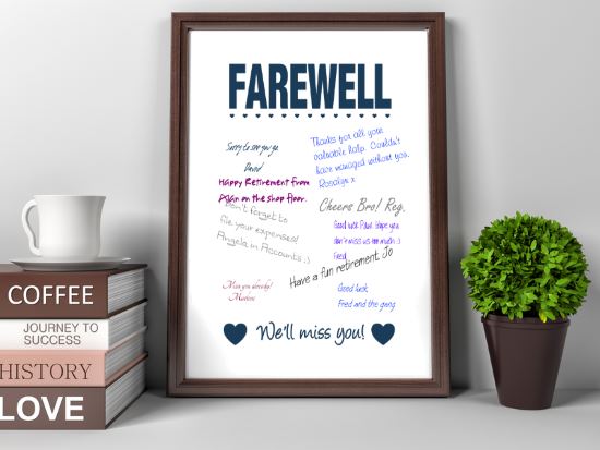 Printable Retirement Gift Idea