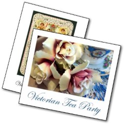 Victorian Tea Party invitations