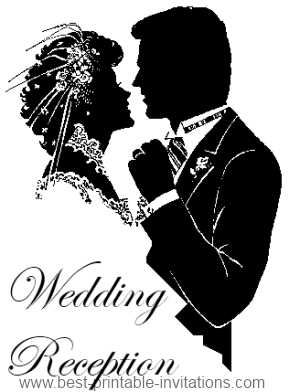 Wedding Reception Party Invitations - Free Printable