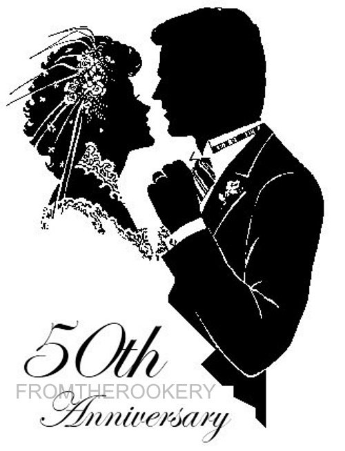 50th Anniversary Invitation - Free Printable Card