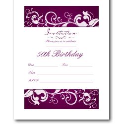 50Th Birthday Invite Template from www.fromtherookery.com