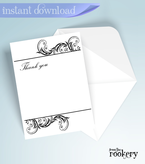 Wedding Anniversary Thank You Cards