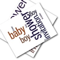 Baby Boy baby shower printable invitations - free printable invites