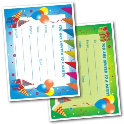 Birthday Party Invitations For Kids - Free Printable