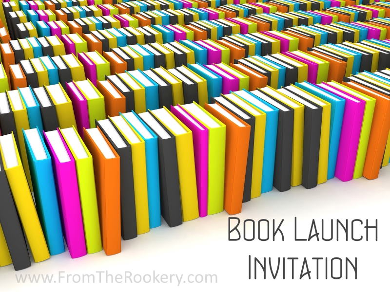 Book Launch Invitation Card