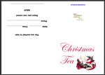 Christmas Tea Party Invitation thumbnail