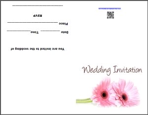 Free daisy wedding invitations