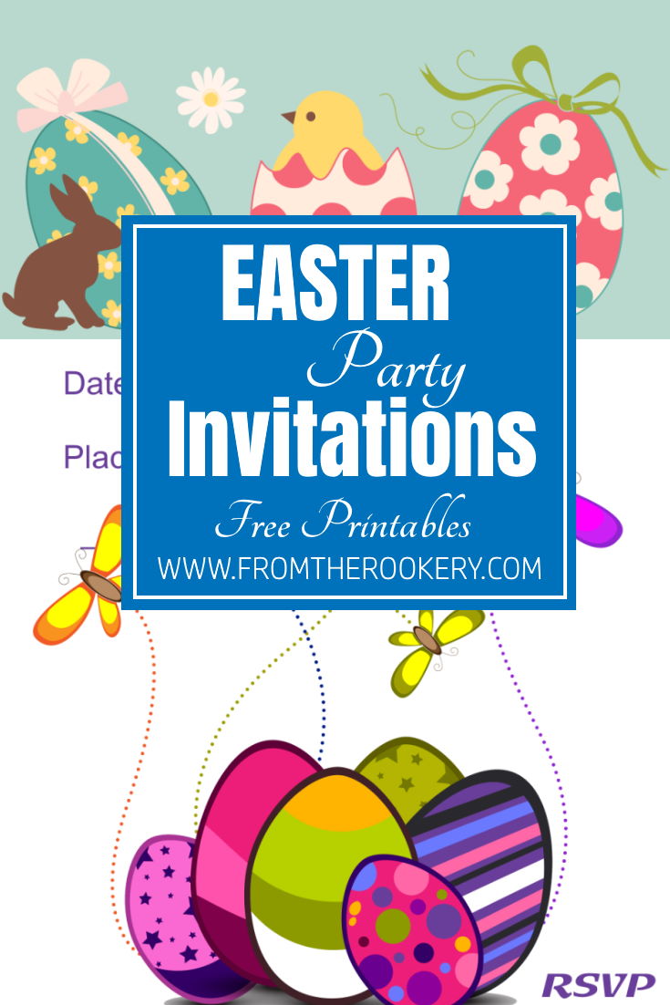 Printable Easter Party Invitations
