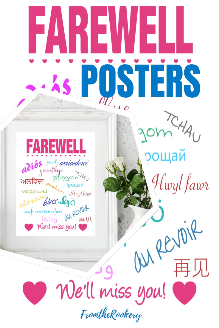 Farewell Posters