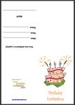 Free printable birthday party invite thumbnail
