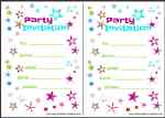Free Party Invitations - Printable