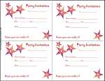 Free printable birthday party invitations